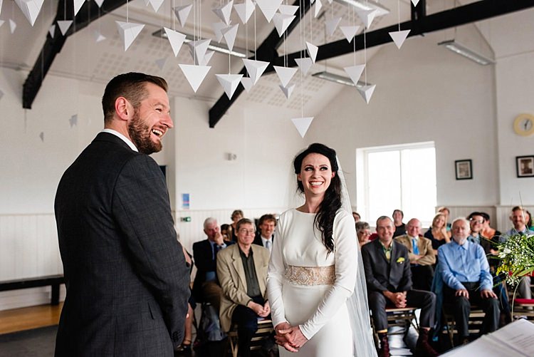 Modern Geometric Theatre Monochrome Wedding http://www.babbphoto.com/