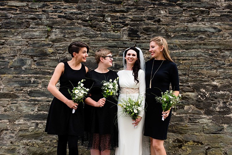 Modern Geometric Theatre Monochrome Wedding