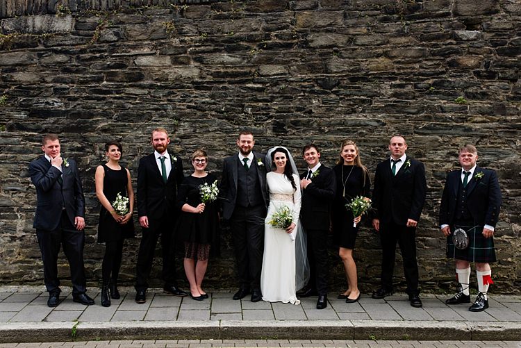 Modern Geometric Theatre Monochrome Wedding http://www.babbphoto.com/