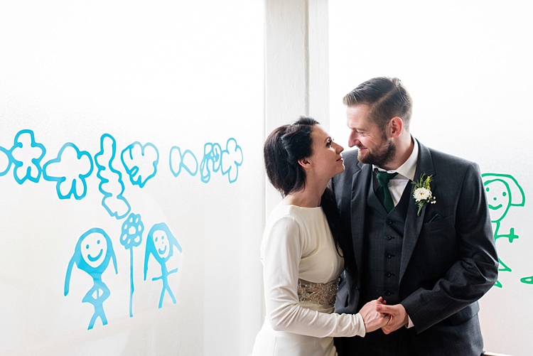Modern Geometric Theatre Monochrome Wedding http://www.babbphoto.com/