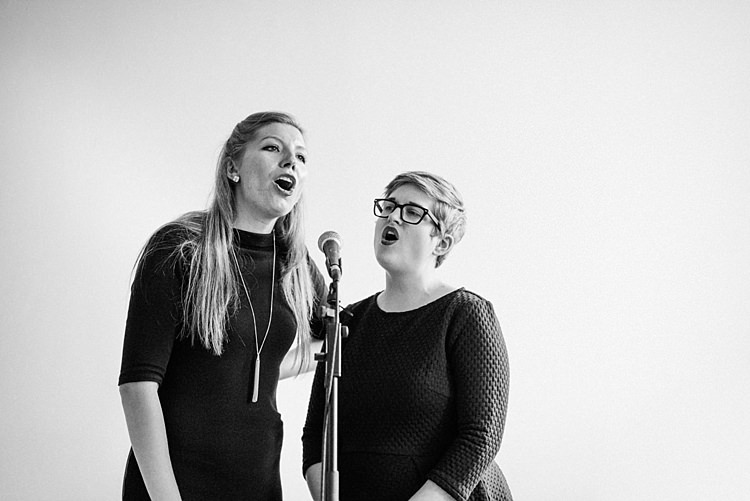 Modern Geometric Theatre Monochrome Wedding http://www.babbphoto.com/