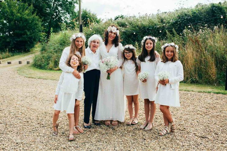 Flower Girls Indie Outdoorsy Camp Wedding http://emilytylerphotography.com/