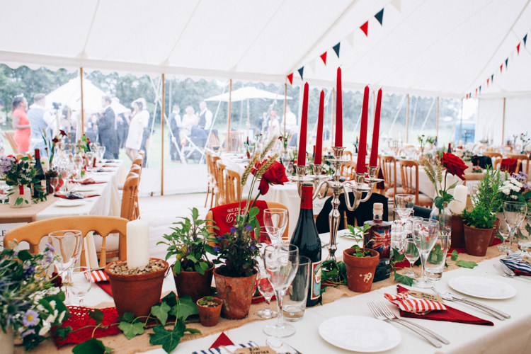 Hand Made Red White Blue Farm Wedding http://www.caseyavenue.co.uk/ 