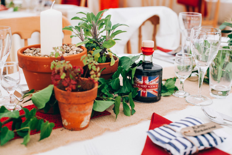 Hand Made Red White Blue Farm Wedding http://www.caseyavenue.co.uk/ 