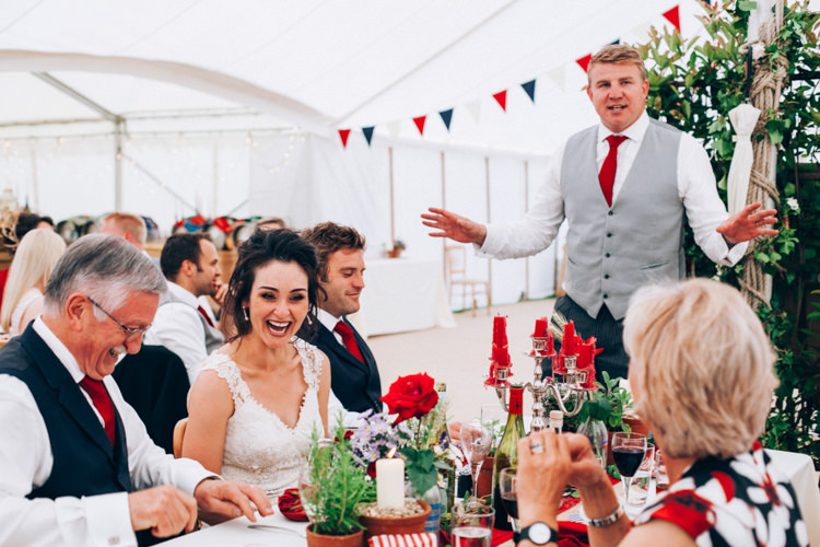Hand Made Red White Blue Farm Wedding http://www.caseyavenue.co.uk/