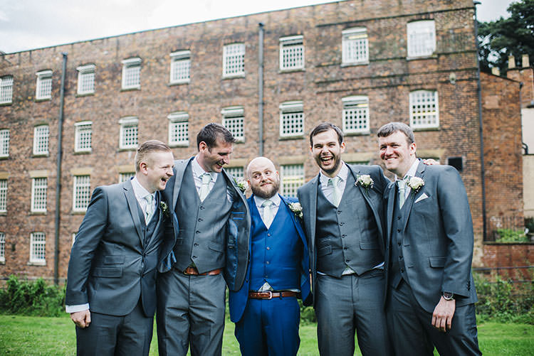 Groom Groomsmen Suits Blue Grey Mint Green Natural Wedding https://www.kerrywoodsphotography.com/