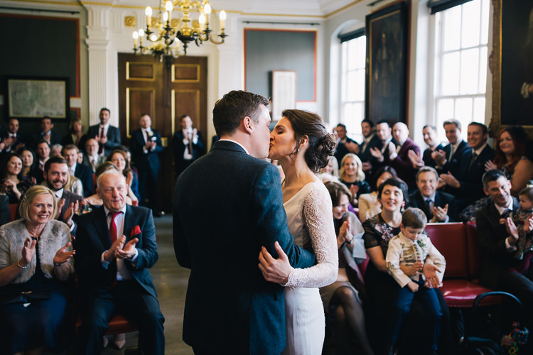 Rye Town Hall Ceremony Elegant Cosy Winter Wedding http://www.traversandbrown.co.uk/