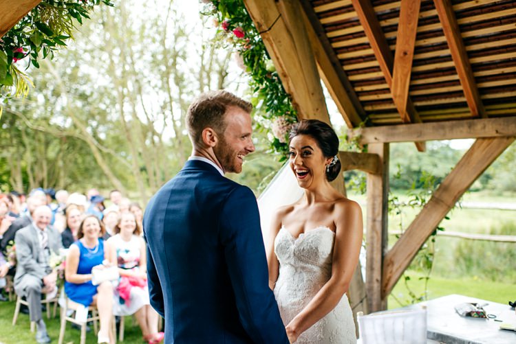Millbridge Court Outdoor Ceremony Elegant Stylish Floral Wedding http://www.jordannamarston.com/