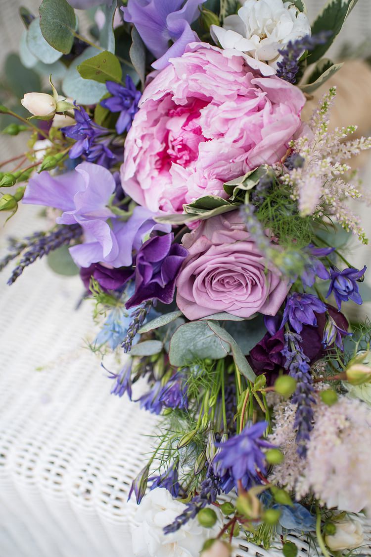 Peony Rose Pink Purple Bouquet Flowers Bride Bridal Home Made Summer Village Hall Wedding http://www.sarareeve.com/