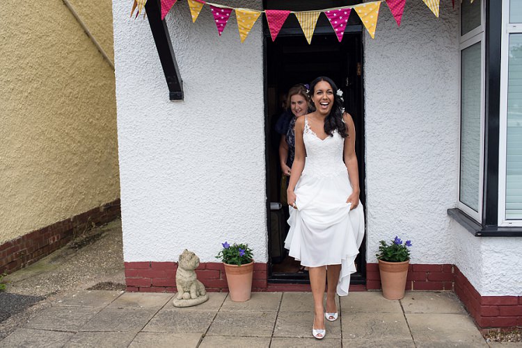 Home Made Summer Village Hall Wedding http://www.sarareeve.com/