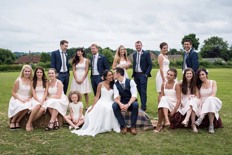 Home Made Summer Village Hall Wedding http://www.sarareeve.com/