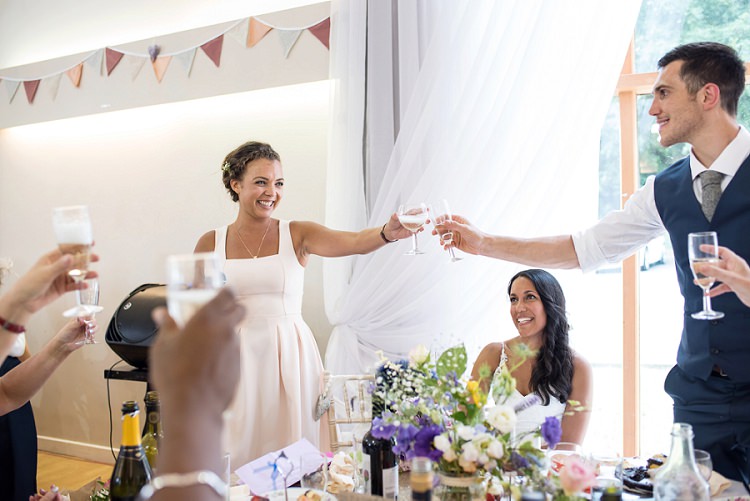 Home Made Summer Village Hall Wedding http://www.sarareeve.com/