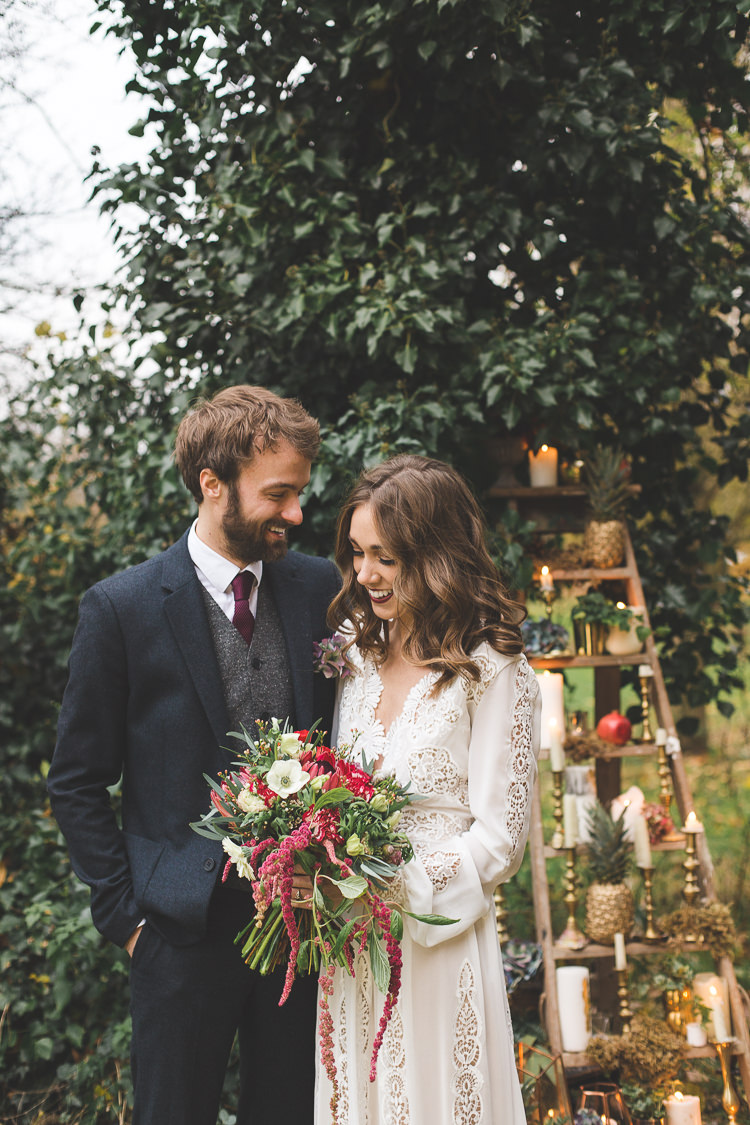 Magical Autumn Outdoorsy Woodland Wedding Ideas http://kirstymackenziephotography.co.uk/