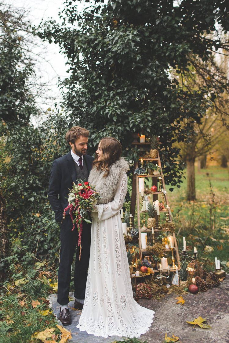 Magical Autumn Outdoorsy Woodland Wedding Ideas http://kirstymackenziephotography.co.uk/