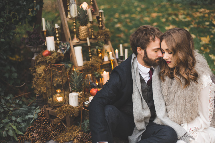 Magical Autumn Outdoorsy Woodland Wedding Ideas http://kirstymackenziephotography.co.uk/