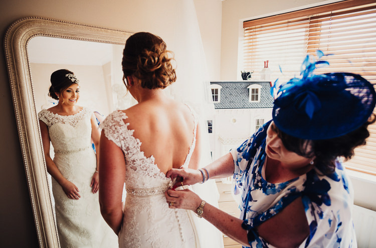 Lace Mori Lee Dress Gown Bride Bridal Quirky Crafty Rustic Barn Wedding http://www.stevebridgwoodphotography.co.uk/