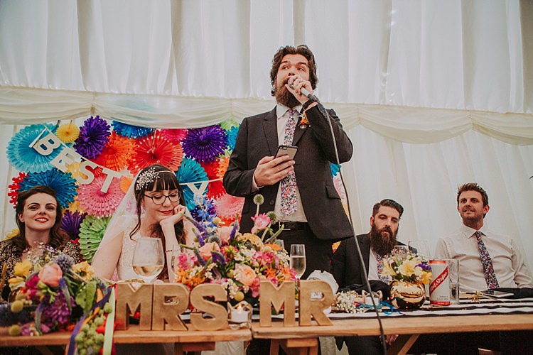 Colourful Indie Dinosaur Wedding http://bloomweddings.co.uk/