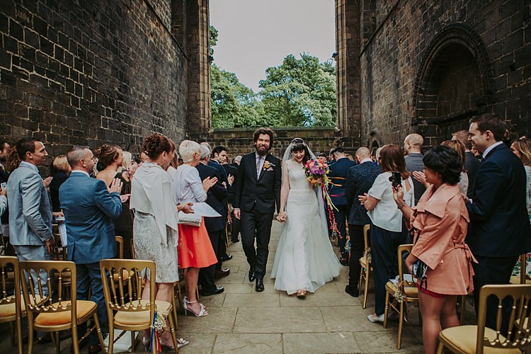 Colourful Indie Dinosaur Wedding http://bloomweddings.co.uk/