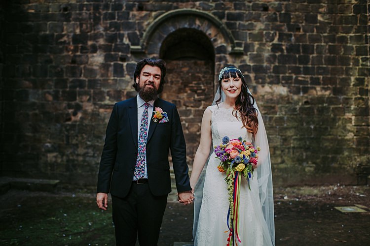 Colourful Indie Dinosaur Wedding http://bloomweddings.co.uk/