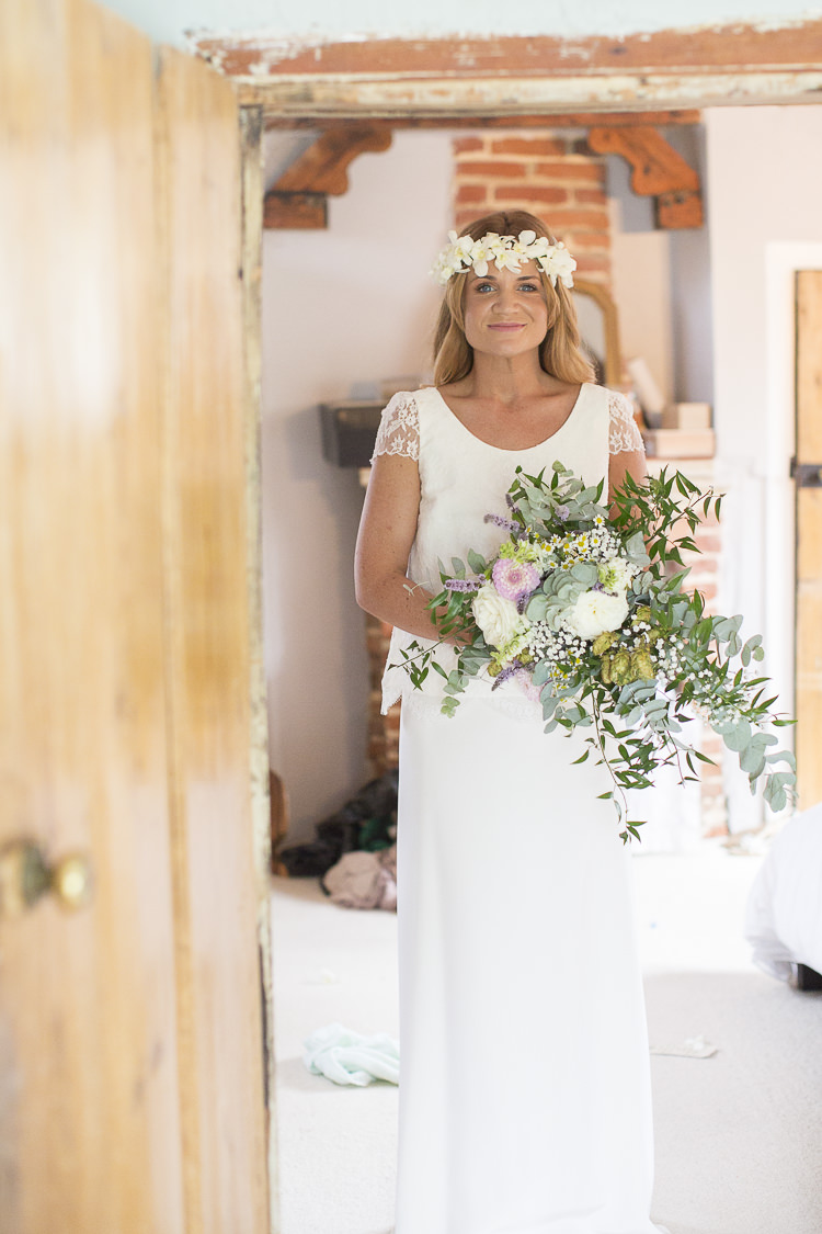 Laure de Sagazan Dress Bride Bridal Separates Dress Gown Boho Country Tipi Wedding http://www.gabriellemcmillan.com/