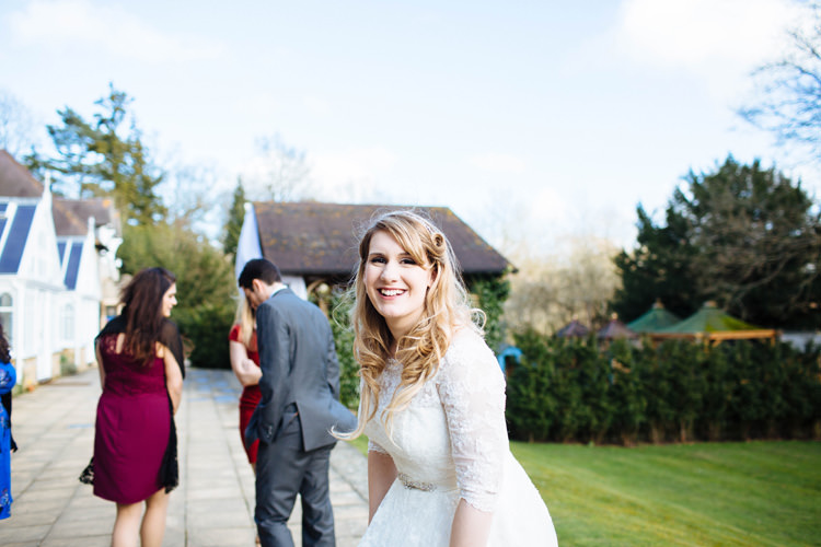 Enchanted English Country Garden Wedding Disney http://lauradebourdephotography.com/