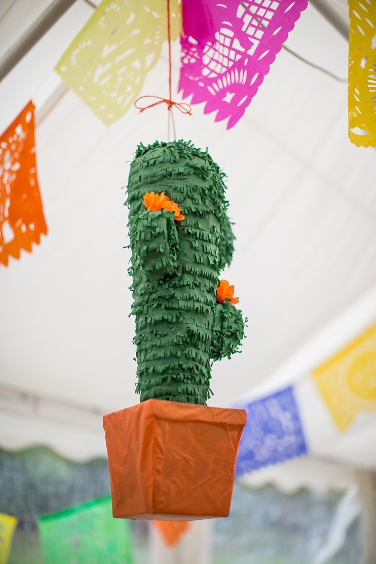 Pinata Mexican Inspired Colourful Cactus Wedding http://katherineashdown.co.uk/