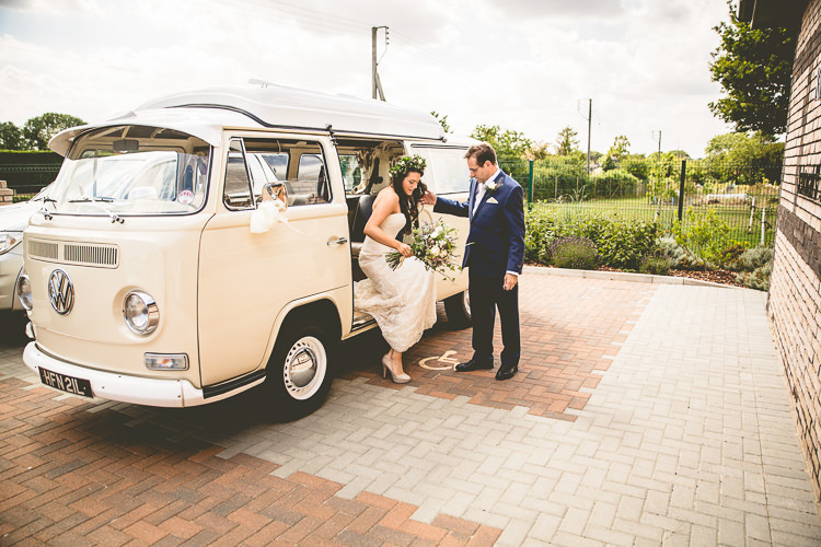 VW Camper Van Rustic Bohemian DIY Barn Wedding http://lovethatsmilephotography.com/