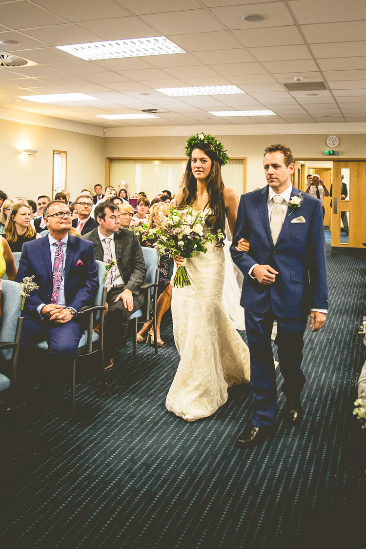 Rustic Bohemian DIY Barn Wedding http://lovethatsmilephotography.com/