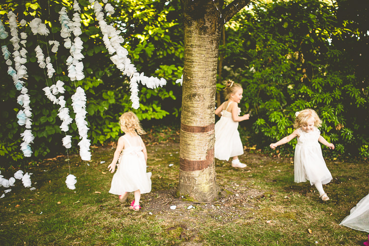 Flower Girls Rustic Bohemian DIY Barn Wedding http://lovethatsmilephotography.com/