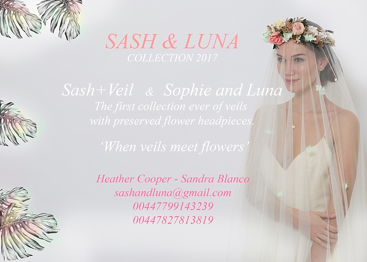 Sash & Luna Veil Bridal Accessories Flowers