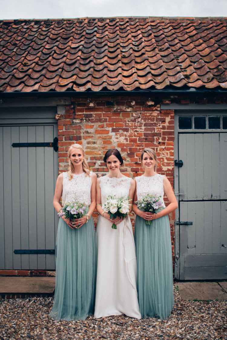 Mint Green Skirts Tops Bridesmaids Pretty Quintessential English Country Garden Wedding http://blondiephotography.co.uk/
