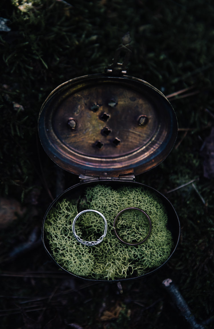 Wedding Bands Vintage Pot Greenery Adventure Inspired Woodland Wedding North Carolina http://www.amandasuttonphotography.com/