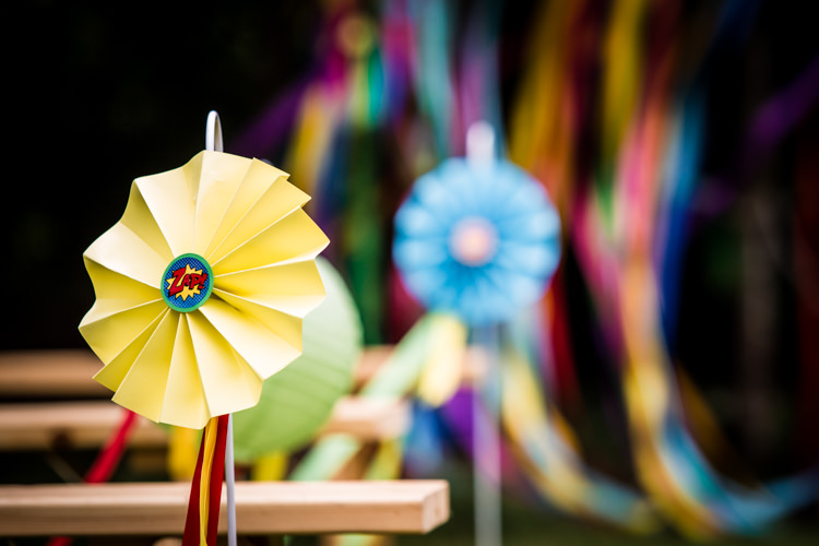 Colourful Vintage Comic Book Wedding Ideas http://www.hayleypettitphotography.com/