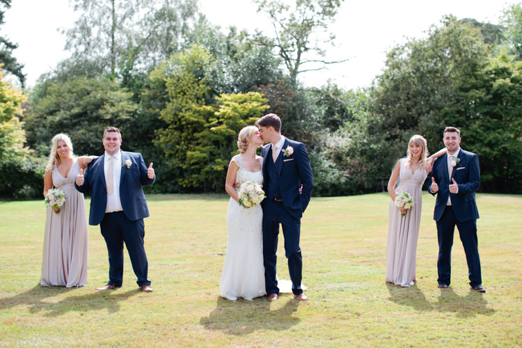 Pretty Pink Garden Party Wedding http://www.helencawtephotographyblog.com/