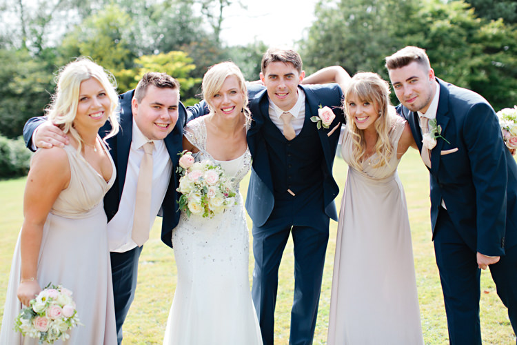 Pretty Pink Garden Party Wedding http://www.helencawtephotographyblog.com/