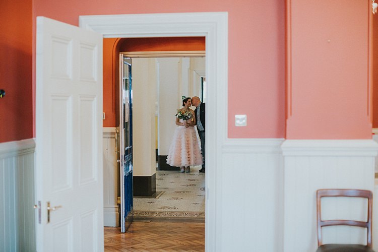 Whimsical Seaside Wedding Pale Pink Dress http://devlinphotos.co.uk/