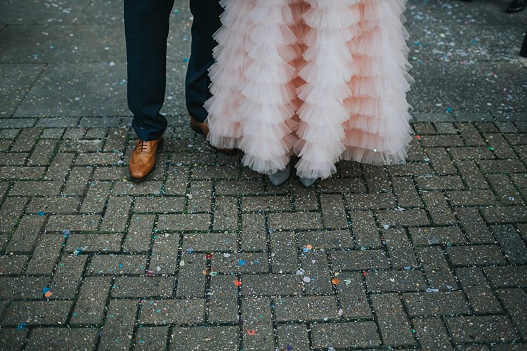 Whimsical Seaside Wedding Pale Pink Dress http://devlinphotos.co.uk/