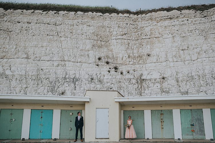 Whimsical Seaside Wedding Pale Pink Dress http://devlinphotos.co.uk/