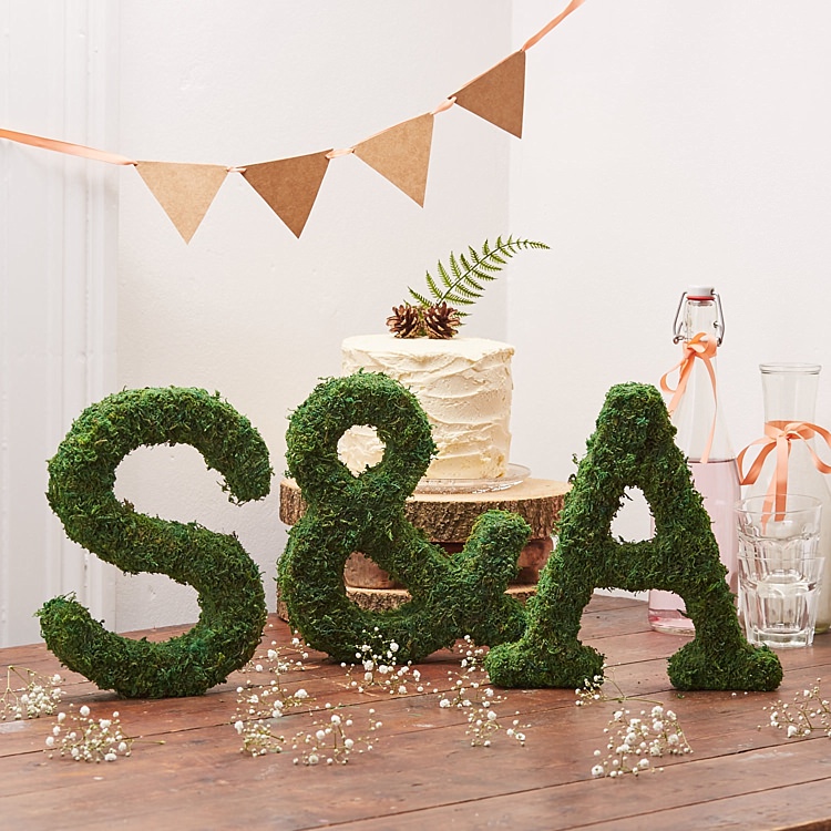 Floral Wedding Ideas Decor Etsy TheLetterLoftUK