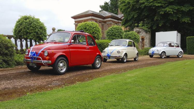 Fiat 500 Hire Car Wedding UK Supplier Directory Blog Wedding
