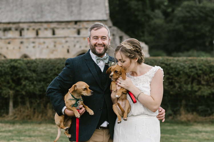 Dogs Pets Natural Sage Green Farm Wedding https://www.loveluella.co.uk/