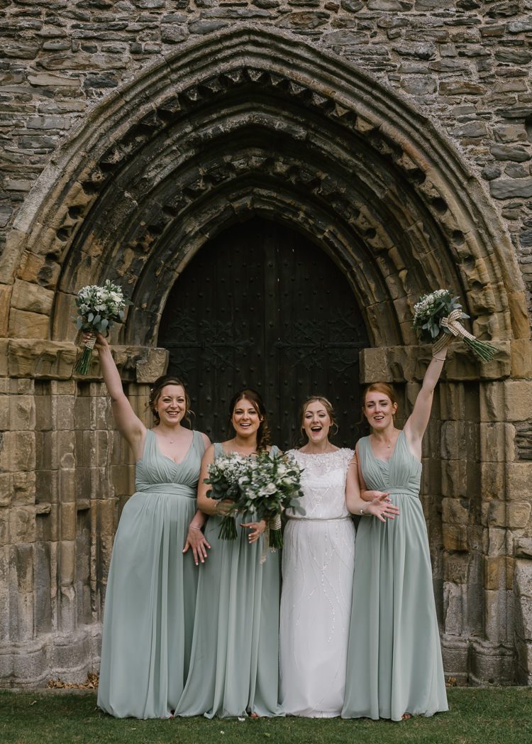 Long Bridesmaid Dresses Natural Sage Green Farm Wedding https://www.loveluella.co.uk/