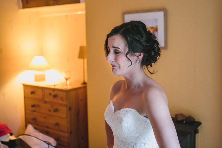 Blue by Enzoani Relaxed Cosy Stylish Autumnal Wedding http://www.tierneyphotography.co.uk/