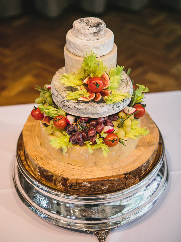 Cheese Cake Tiered Relaxed Cosy Stylish Autumnal Wedding http://www.tierneyphotography.co.uk/