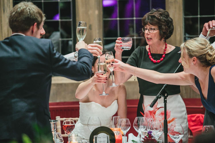 Toast Thornbridge Hall Relaxed Cosy Stylish Autumnal Wedding http://www.tierneyphotography.co.uk/