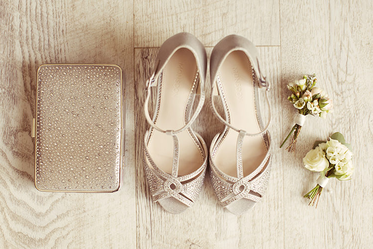 Sparkly Peep Toe Clutch Bag Shoes Accessories Bride Bridal Elegant Romantic Classic Pink Wedding http://www.rebeccaweddingphotography.co.uk/