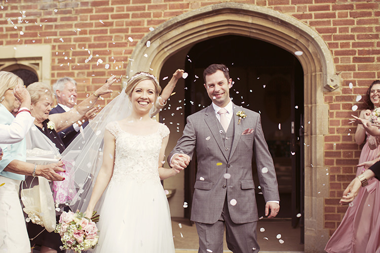 Confetti Throw Elegant Romantic Classic Pink Wedding http://www.rebeccaweddingphotography.co.uk/