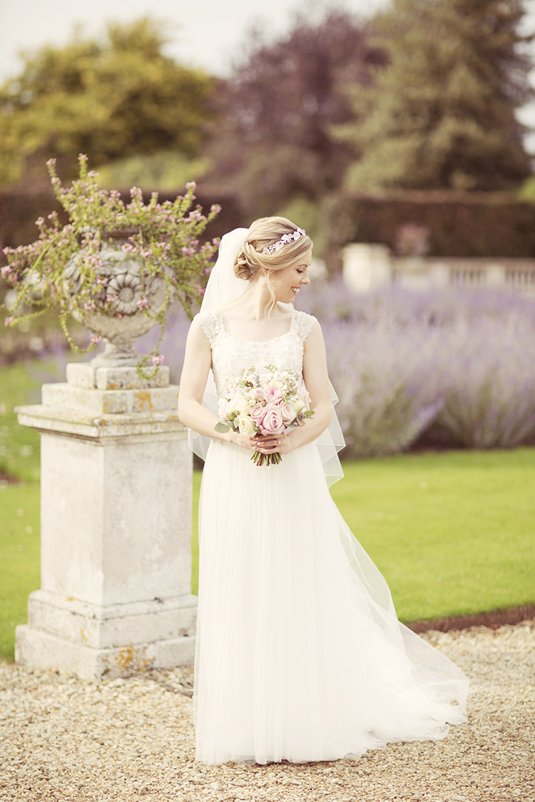 Maggie Sottero Caitlyn Dress Gown Bride Bridal Elegant Romantic Classic Pink Wedding http://www.rebeccaweddingphotography.co.uk/