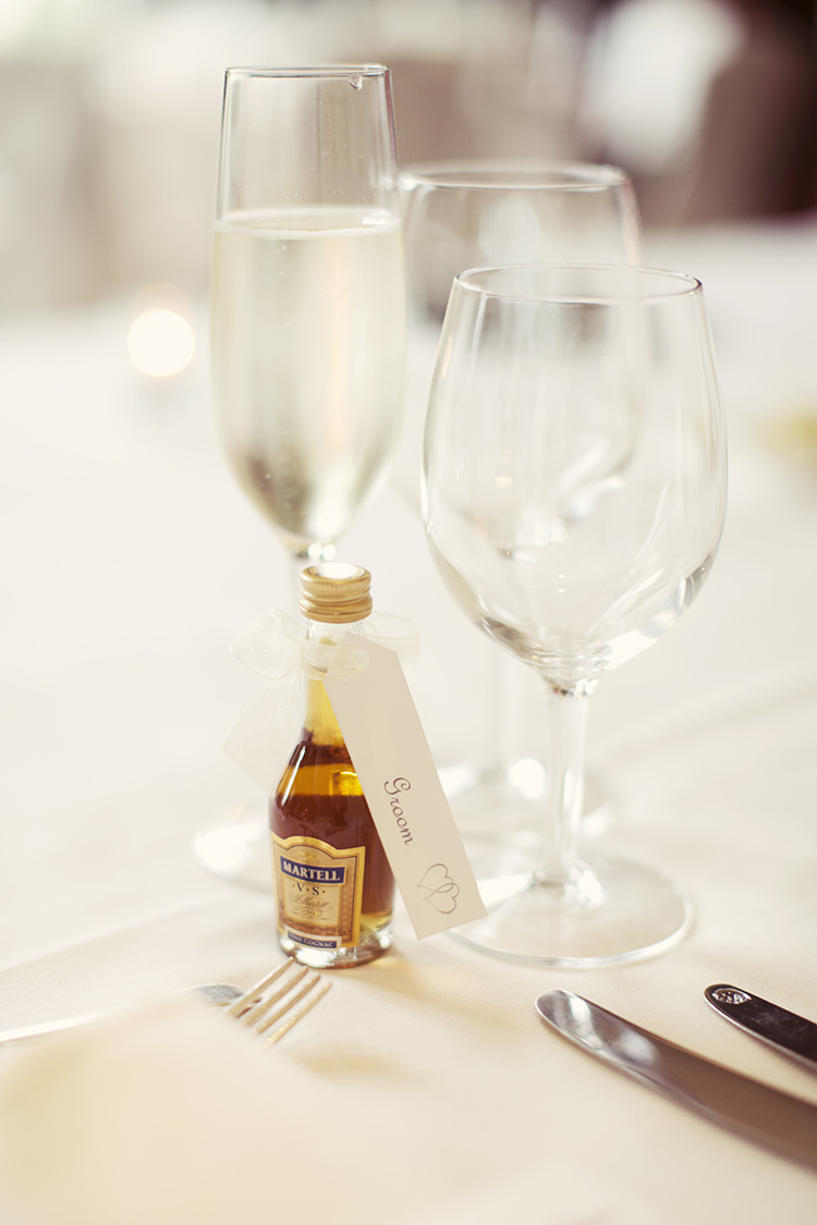 Mini Bottle Favours Elegant Romantic Classic Pink Wedding http://www.rebeccaweddingphotography.co.uk/