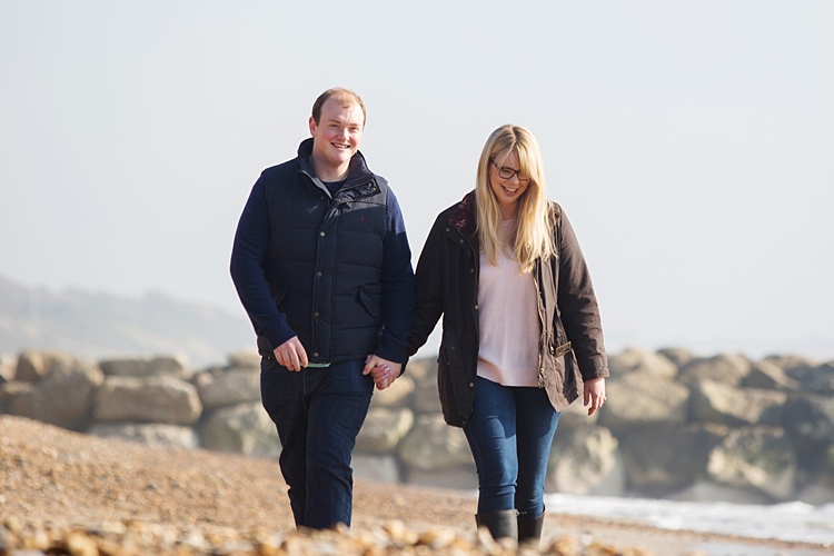 Seaside Engagement Shoot UK Wedding Blog http://www.bengoode.com/